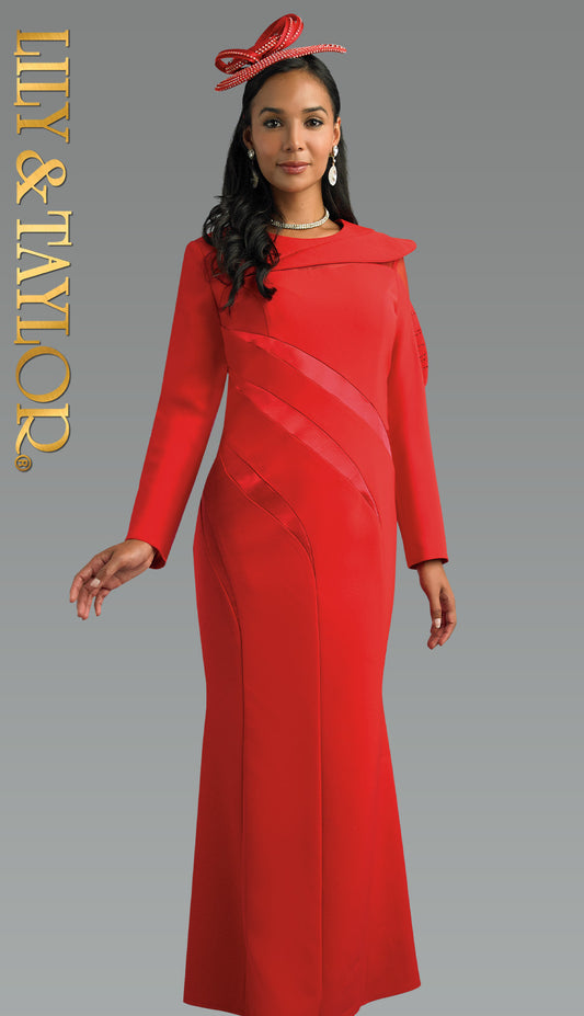 Lily and Taylor 5079-RED Womens