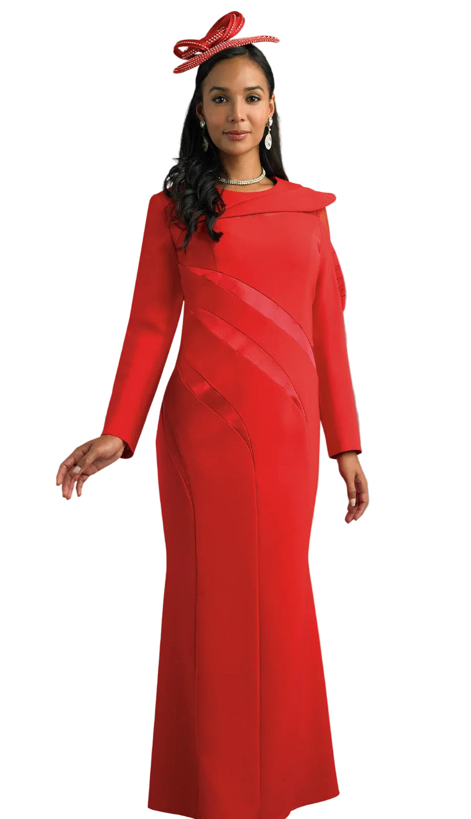 Lily and Taylor 5079-RED Womens