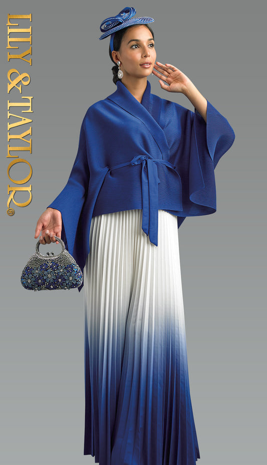 Lily and Taylor 5099-RYL Church Suit