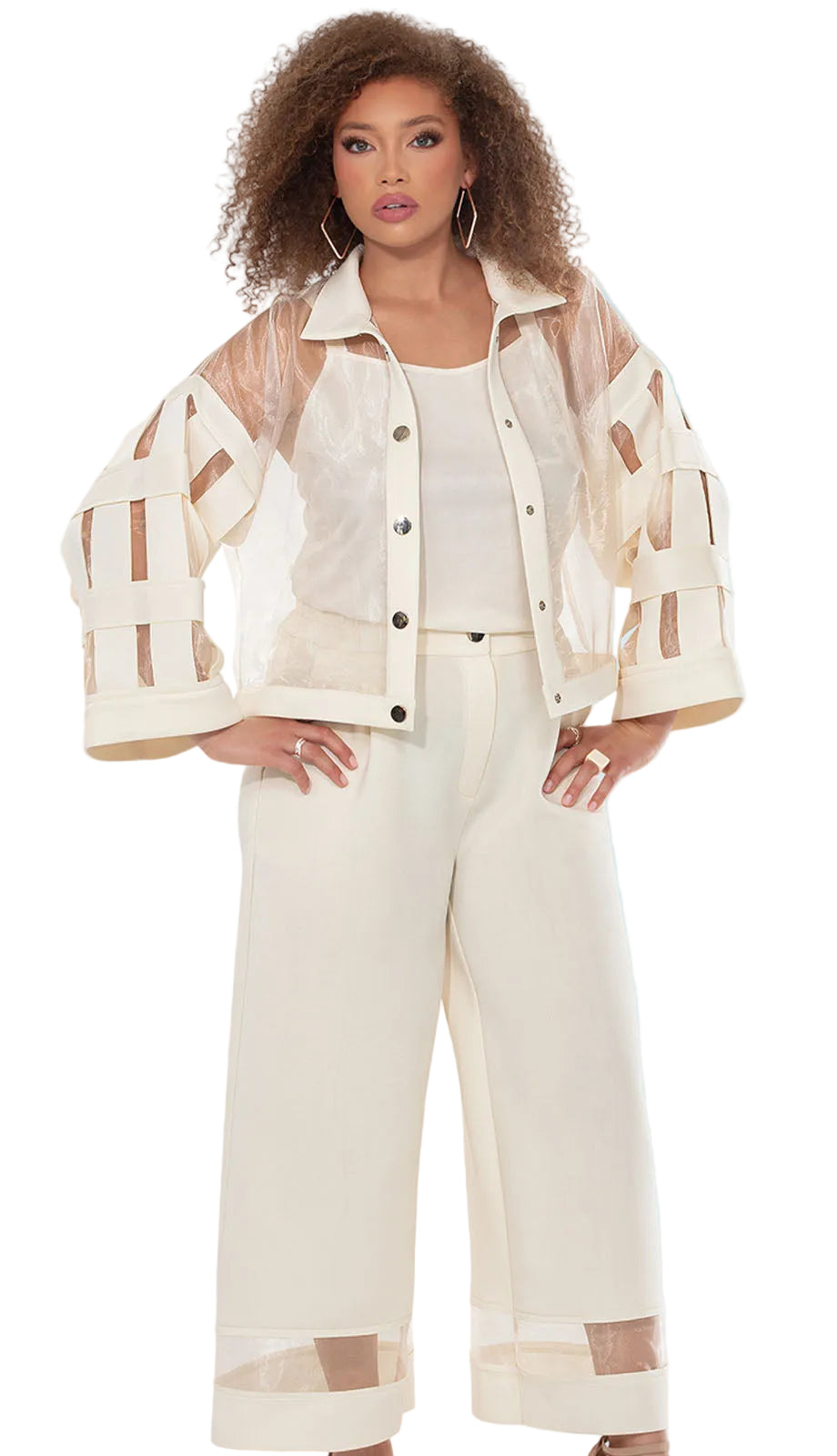 Donna Vinci 12198 Womens Pant Suit