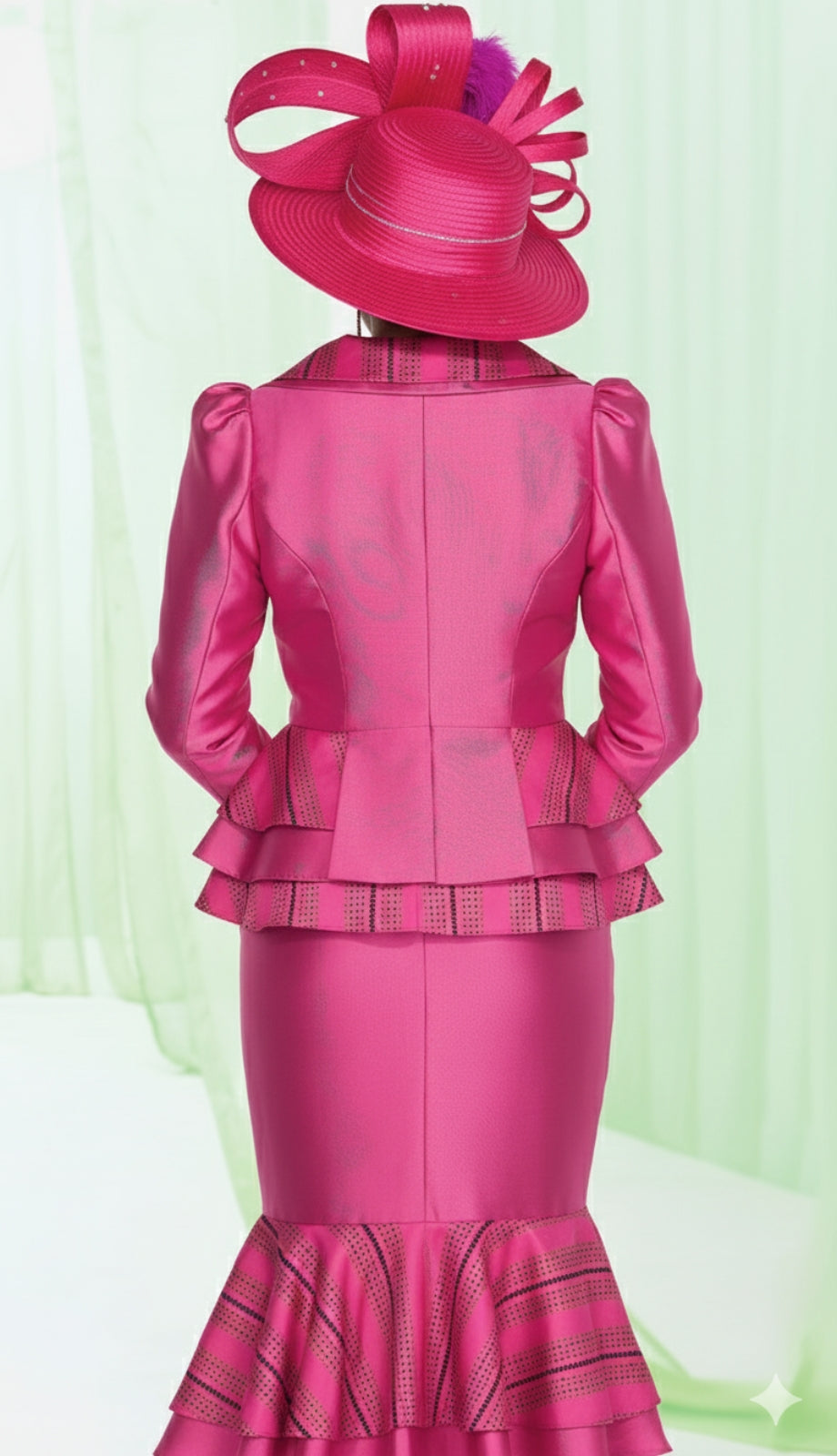 Champagne Italy 5973-FU-CO Church Suit