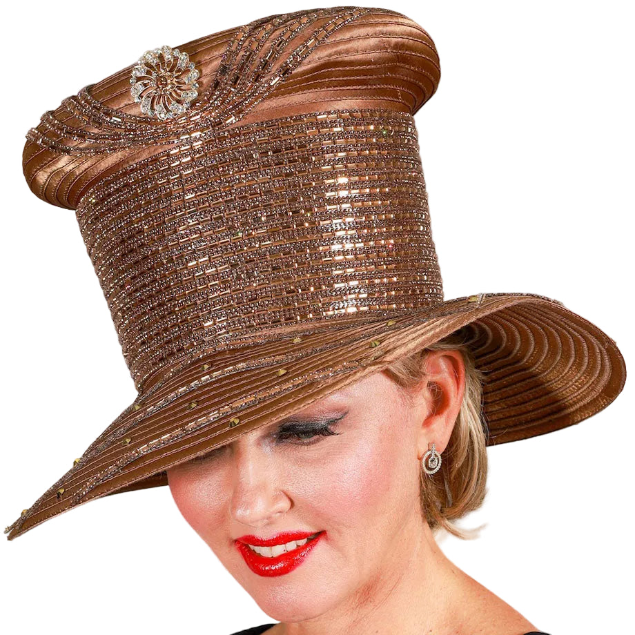 Giovanna HR22134-CHC Church Hat