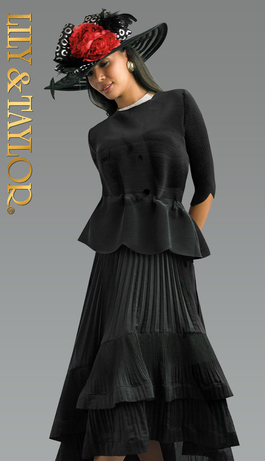 Lily and Taylor 5101-BLK Womens