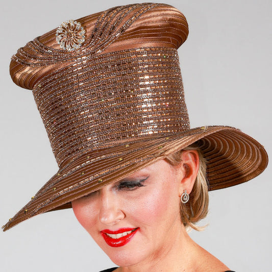 Giovanna HR22134-CHC-QS Womens Church Hat