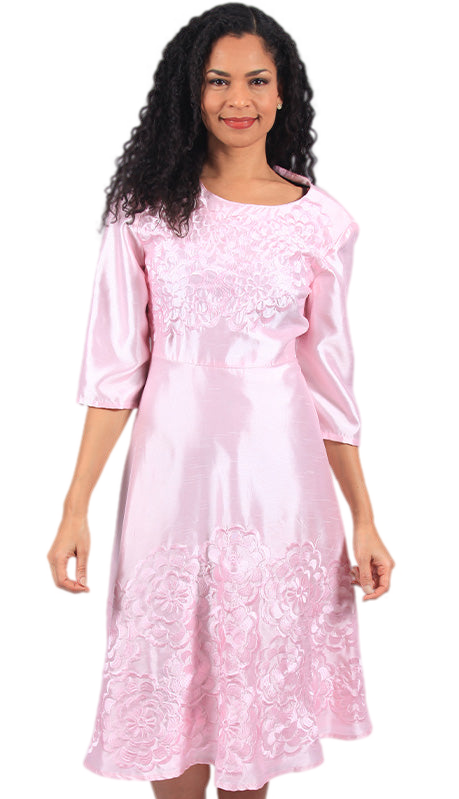 Diana Couture 8219-PNK Church Dress