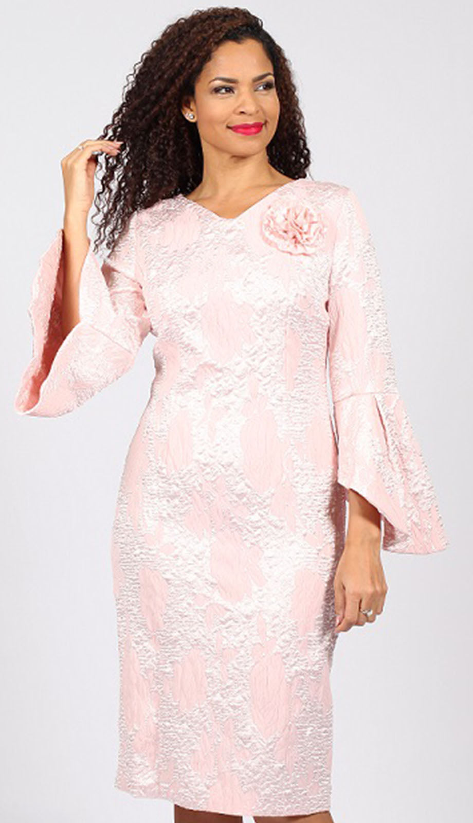 Diana Couture 8632-PNK-CO Church Dress