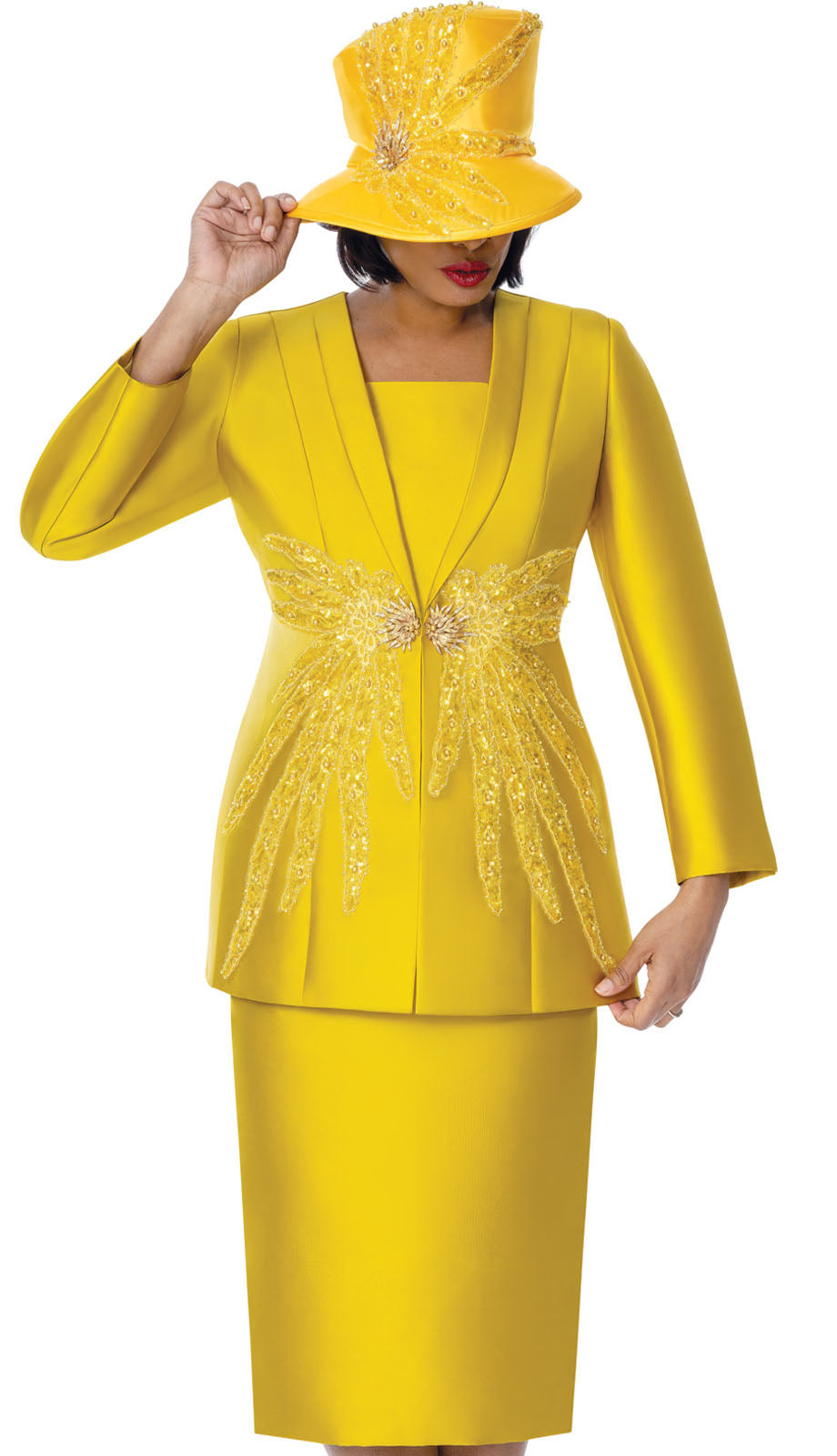 GMI 401942-YLW-QS Church Suit
