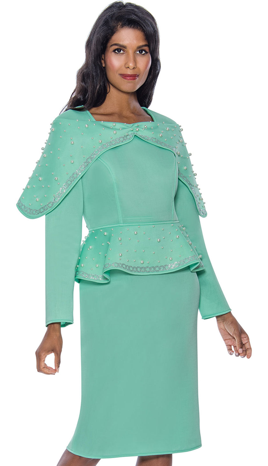 Stellar Looks SL1701-MNT-IH Unisex Church Suit