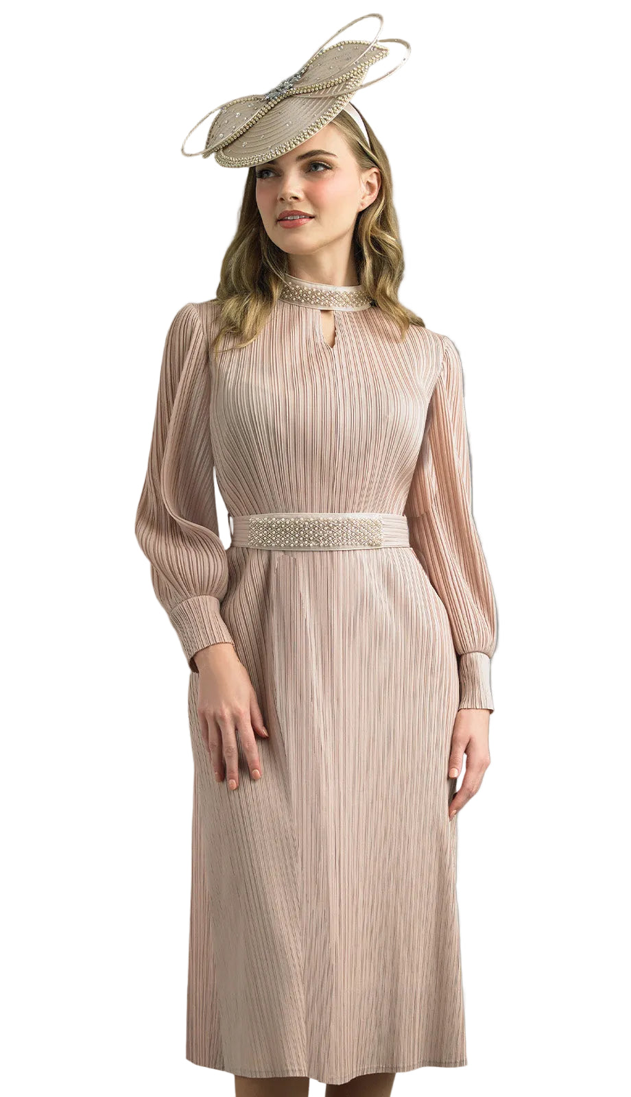 Lily and Taylor 5093-CPN Church Dress