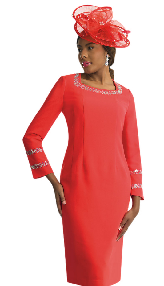 Lily and Taylor 4723-BORG Church Dress