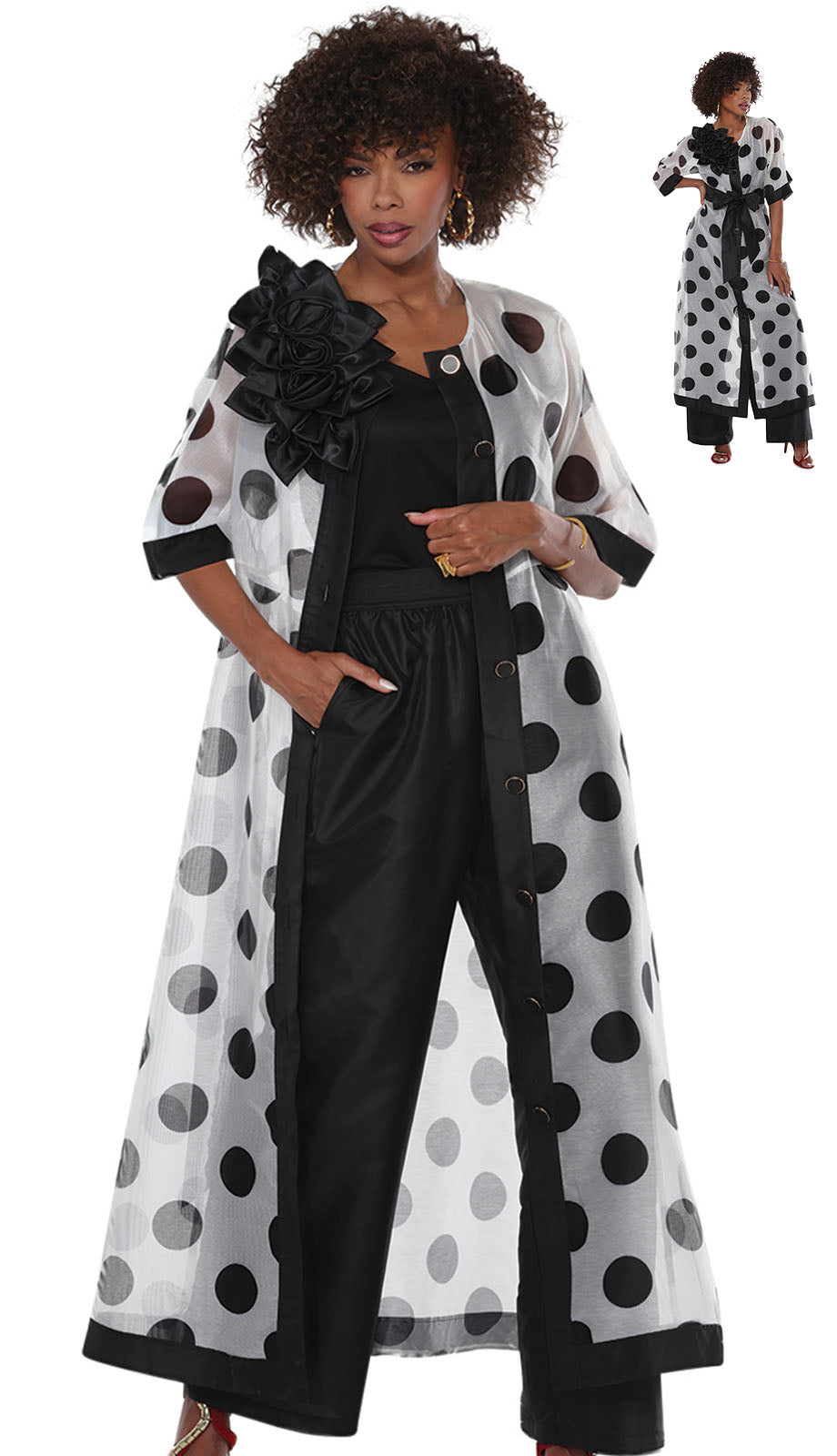Love the Queen 17591 Womens Pant Suit
