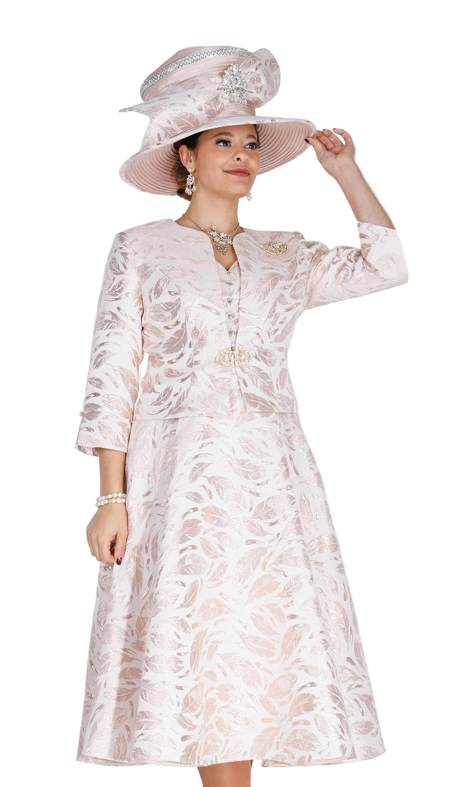 Champagne Italy Hat H6416