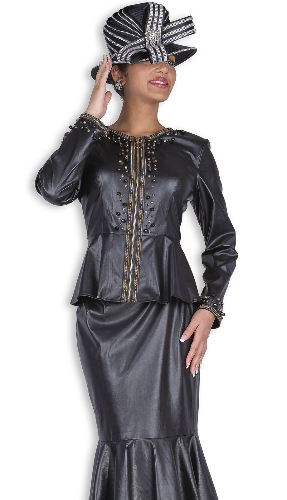 Elite Champagne 6351 Church Suit