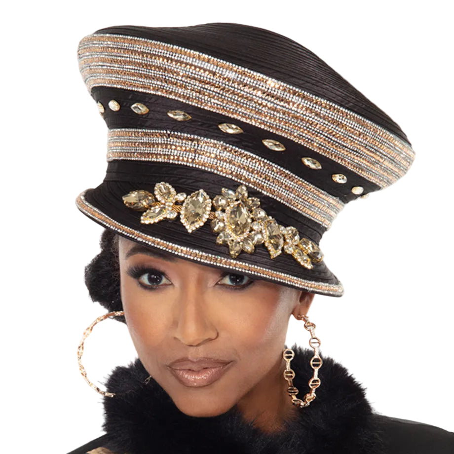 Donna Vinci H12224-BLG-QS Church Hat