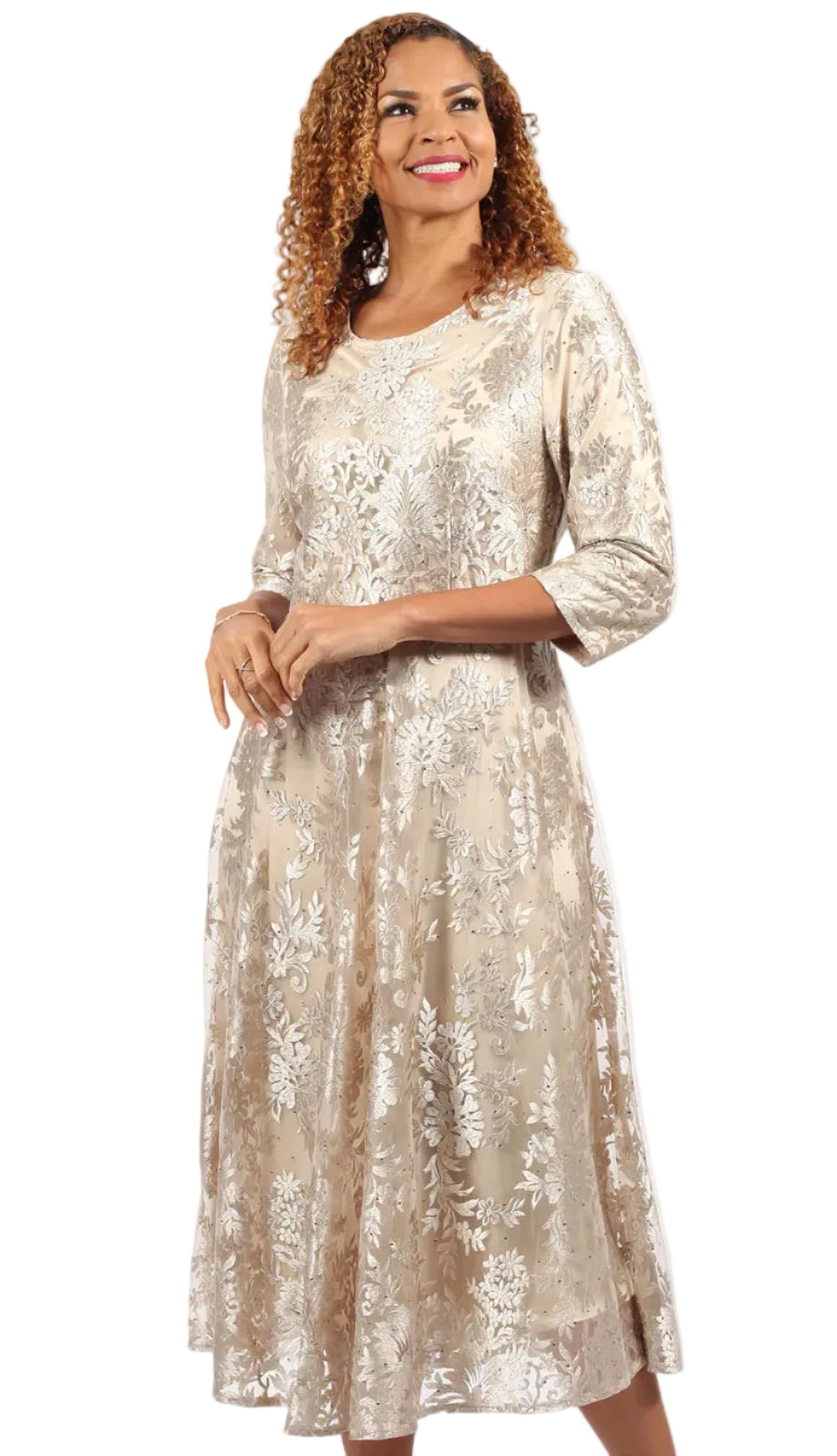 Diana Couture 9079-CHM Church Dress