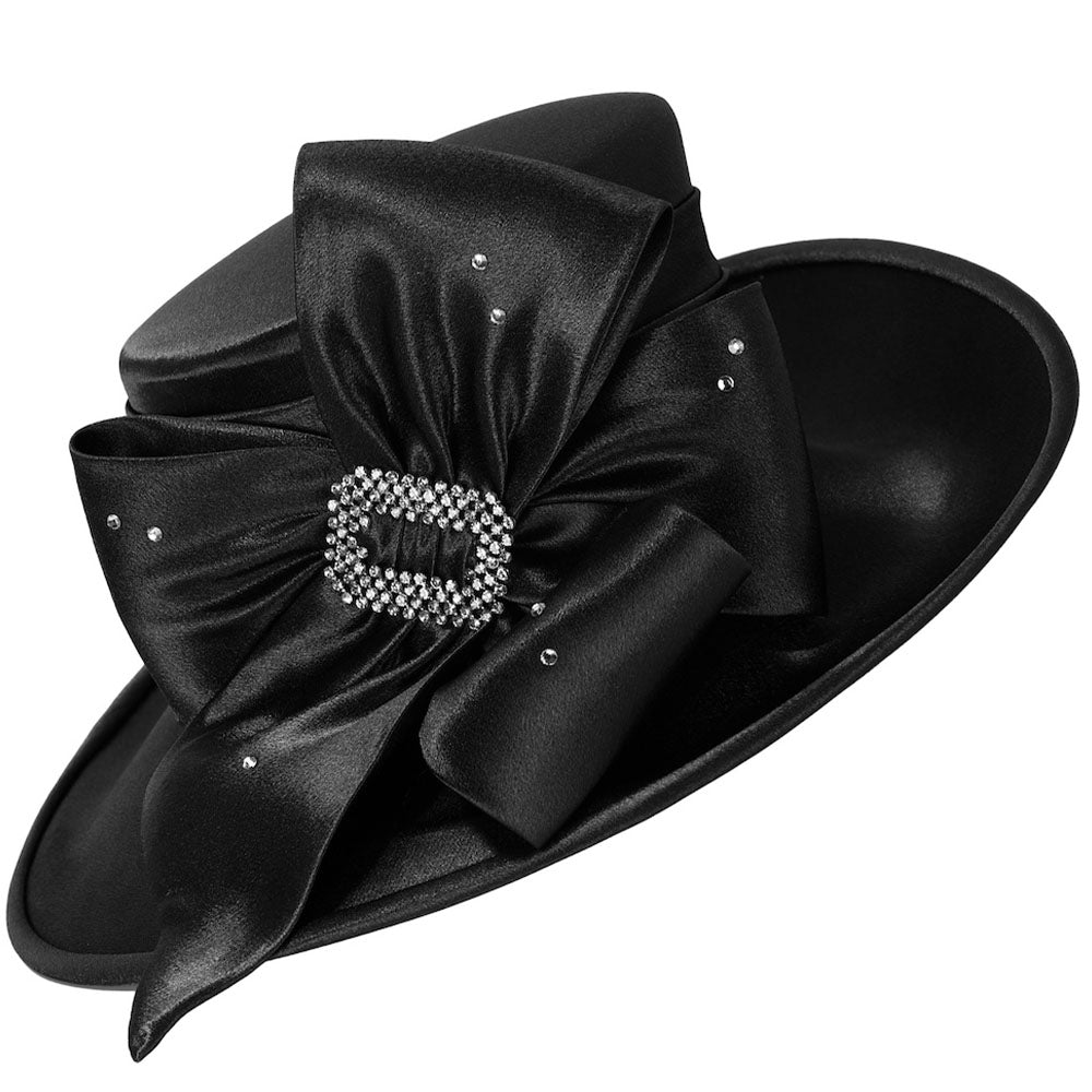 Giovanna HG1103-BLK Church Hat