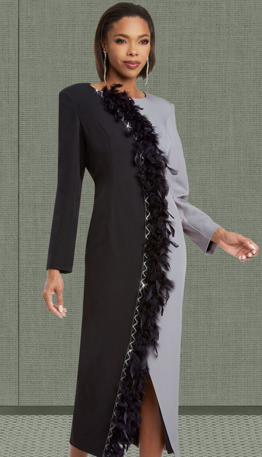Donna Vinci 12072-QS Church Dress