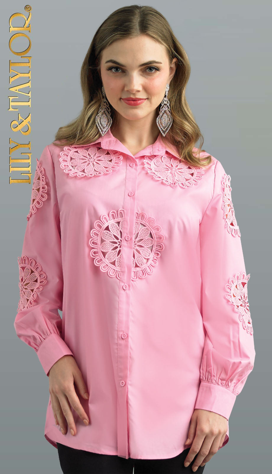 Lily and Taylor S101 Blouse