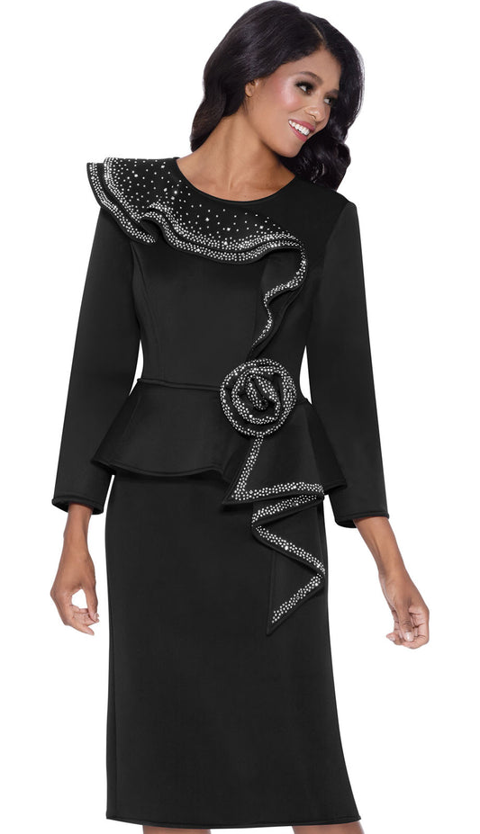 Stellar Looks SL600461-BLK Church Suit