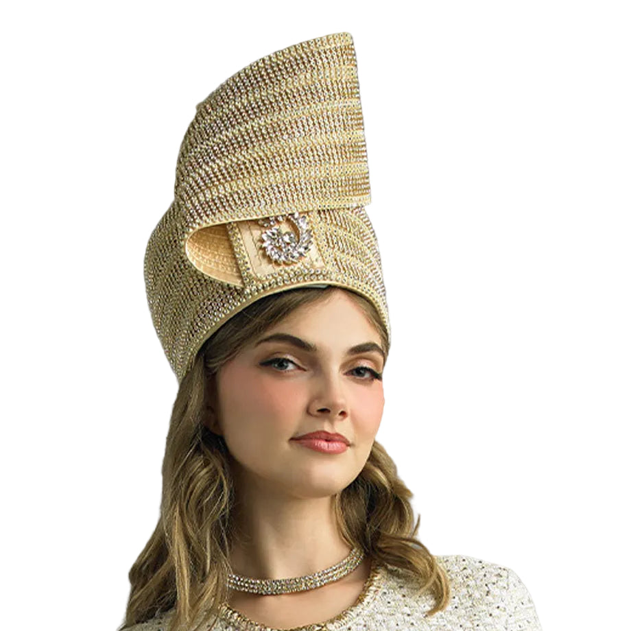 Lily And Taylor H140-CPN Church Hat