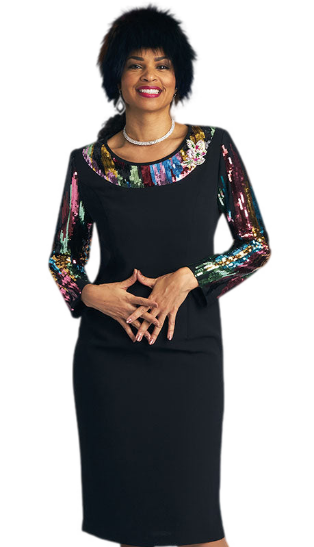 Lily And Taylor 4742-BWM Church Dress