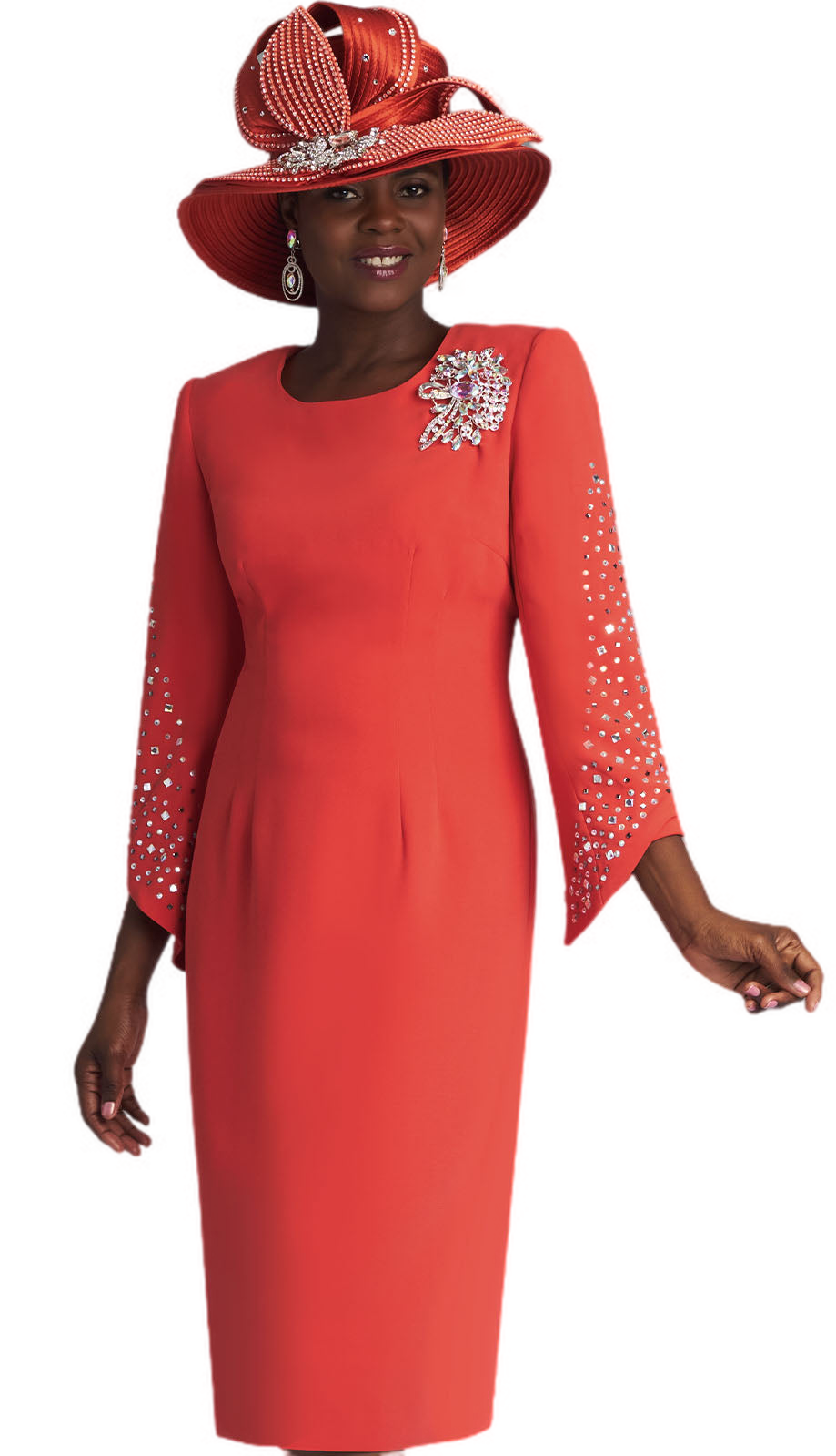 Lily And Taylor 4385-BORG-QS Church Dress