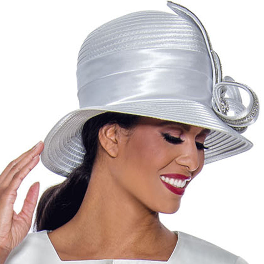 GMI G10052-WHT-H-IH Church Hat