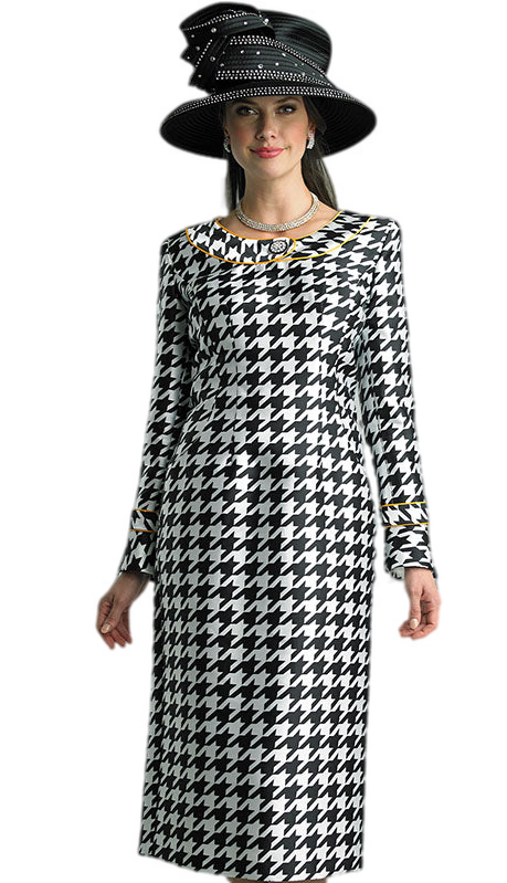 Lily And Taylor 4712-BWI Church Dress