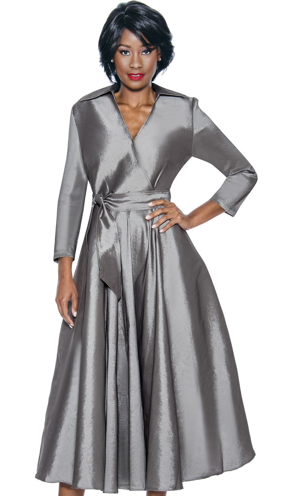Terramina 7869-SLV Church Dress
