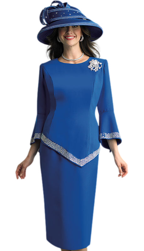 Lily And Taylor 4471-RYL Church Suit