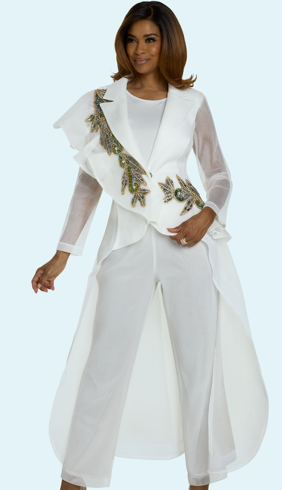 Donna Vinci 5869-QS Church Suit