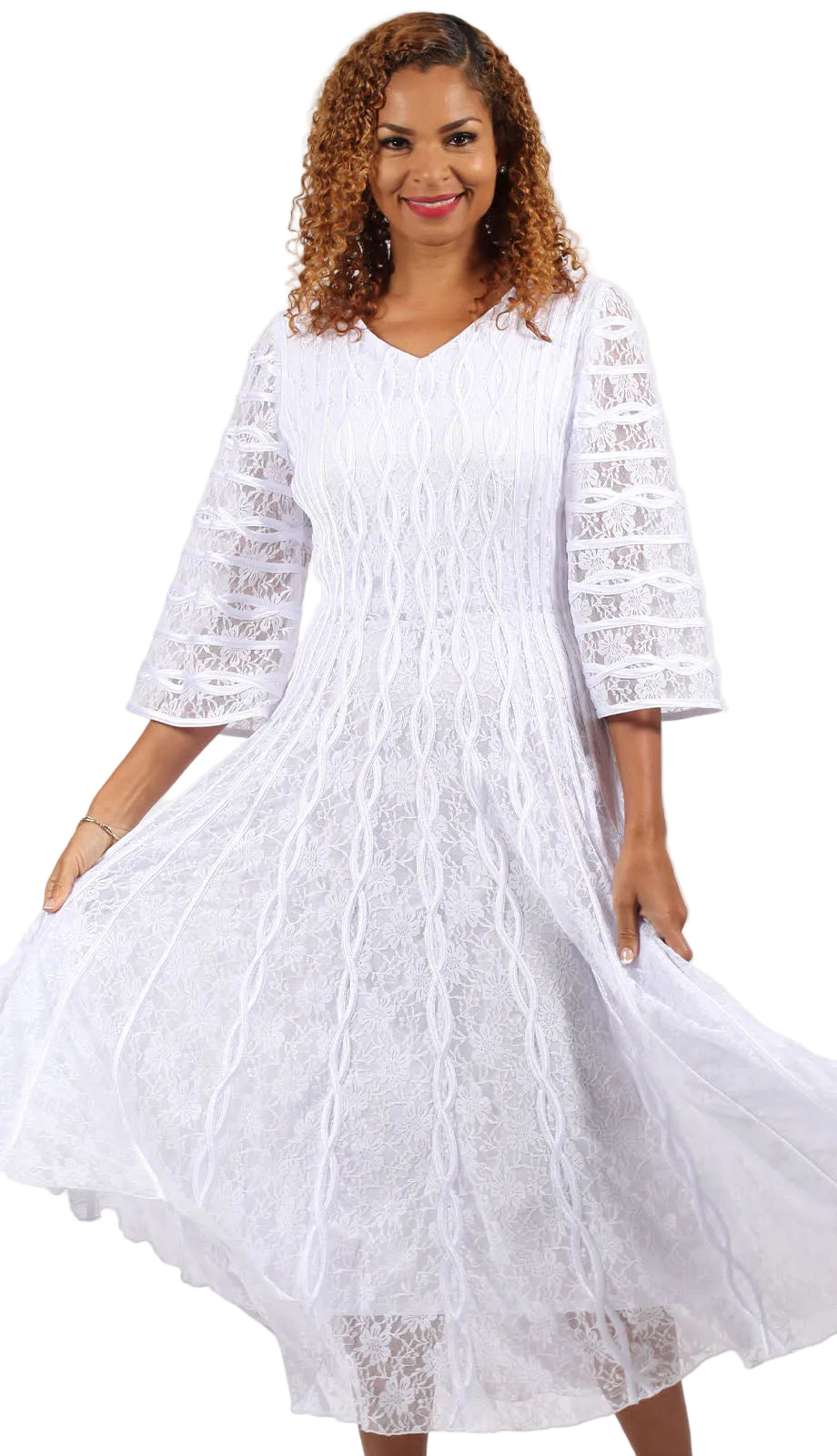 Diana Couture 9068 Church Dress