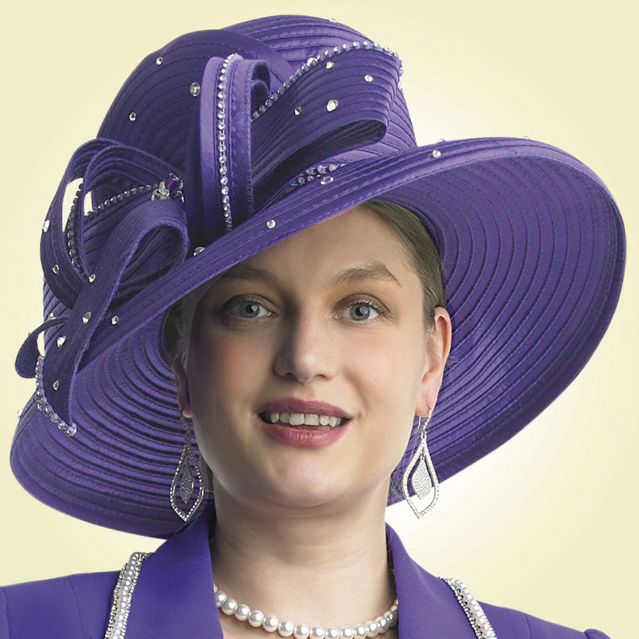 Lily And Taylor Hat H112-PUR