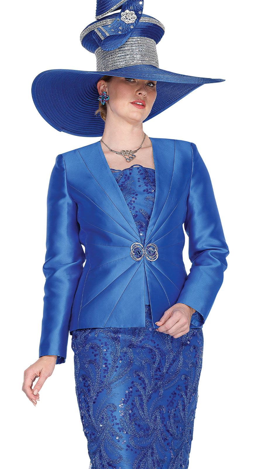 Champagne Italy 6220 Church Suit