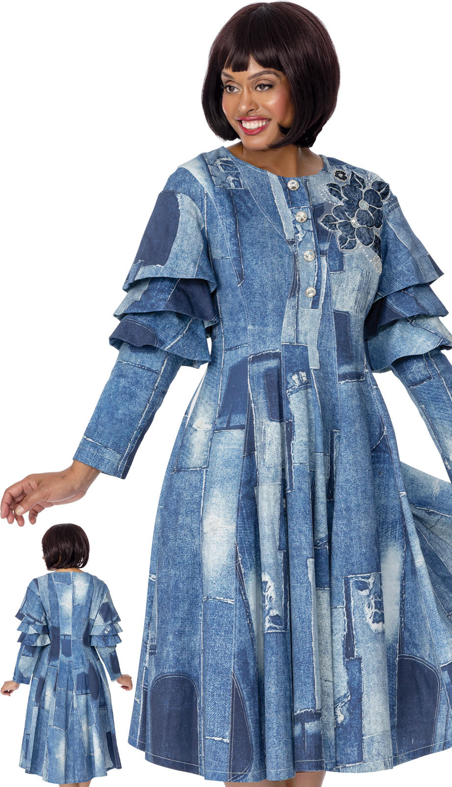 Devine 800351-QS Church Dress
