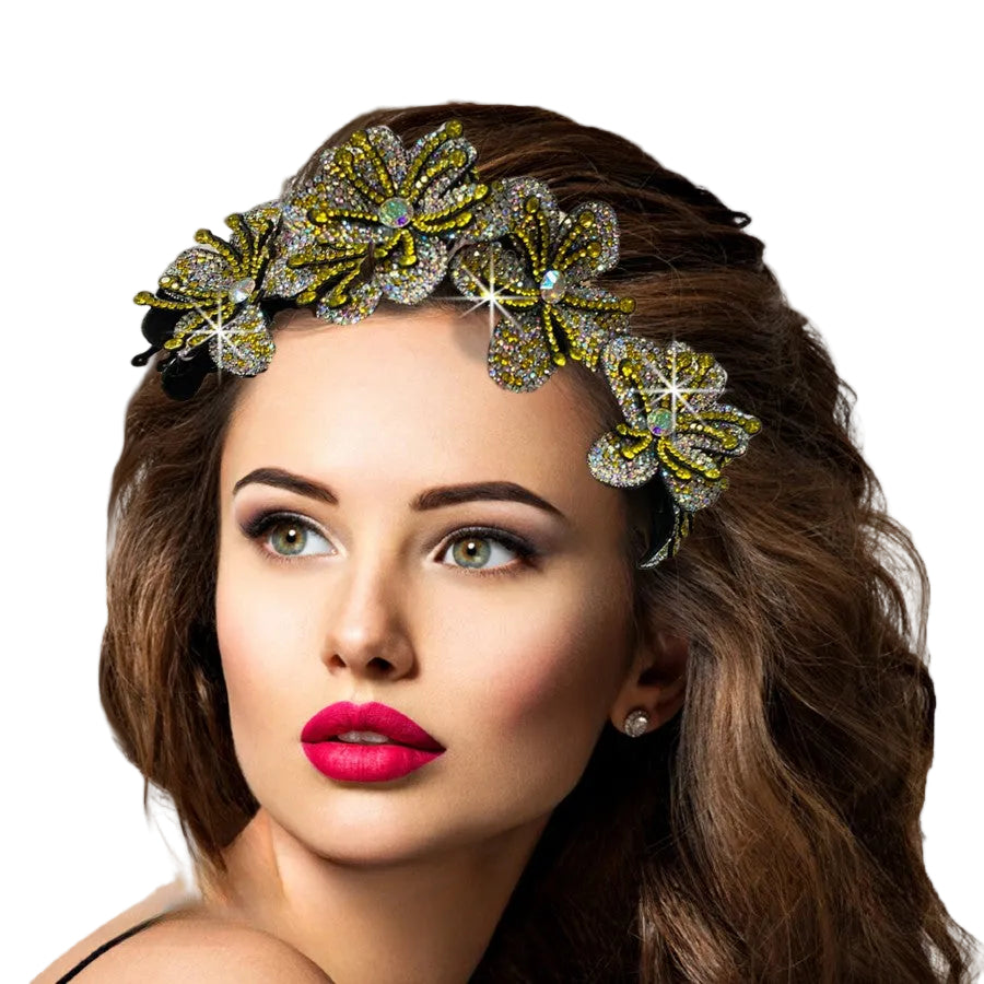FA3071 TIARA-YE Church Fascinator