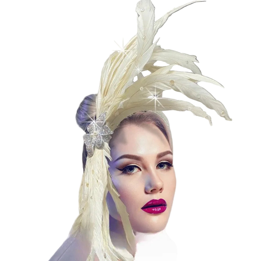 JOSEPHINE BAKER FA3217-OW Church Fascinator
