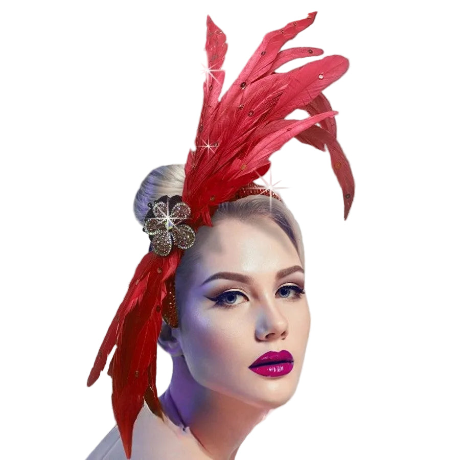 JOSEPHINE BAKER FA3217-RE Church Fascinator