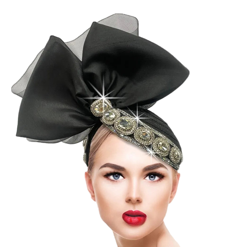 STARDOM FA3219-BK Church Fascinator