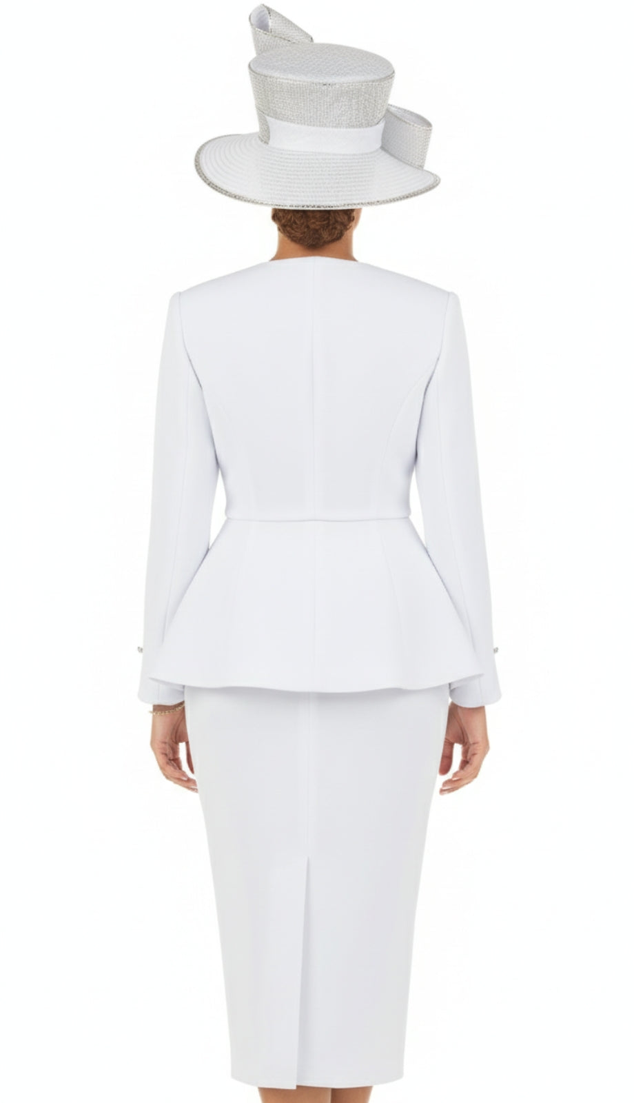 Giovanna G1183-WHT Church Suit