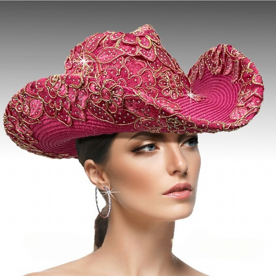 Hat SC1372-FU-CO Church Hat