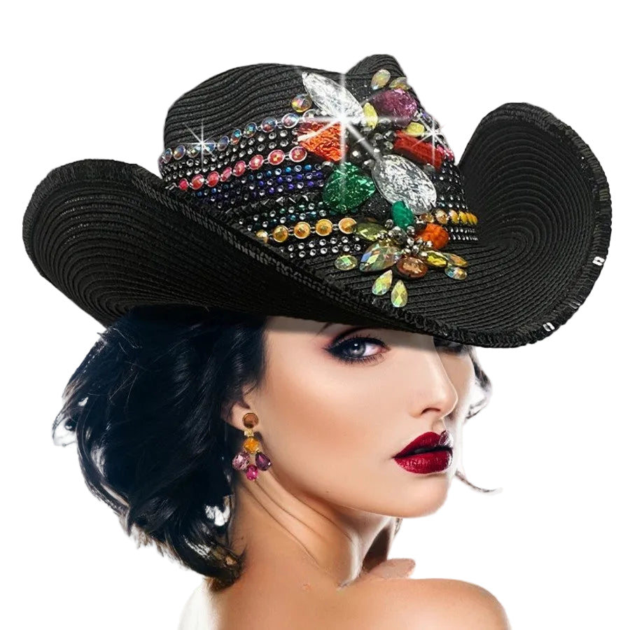 Hat SC3121 MARDIGRAS-BLK