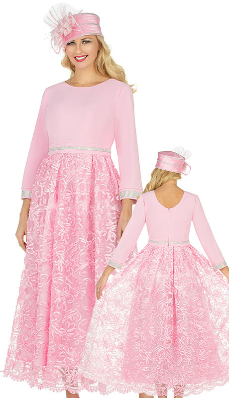Giovanna D7208-PNK Church Dress