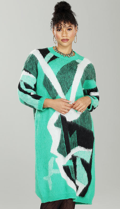 Luxe Moda LM224 Church Sweater Dress
