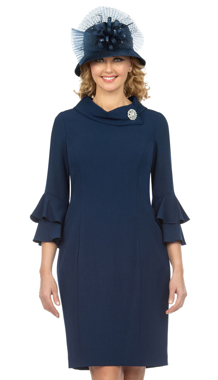 Giovanna D1518-NAV Church Dress