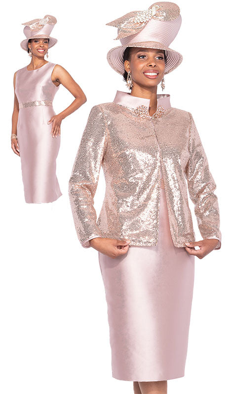 Champagne Italy 5919-CRM Church Dress