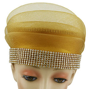 179HB-GLD Sunday Hat