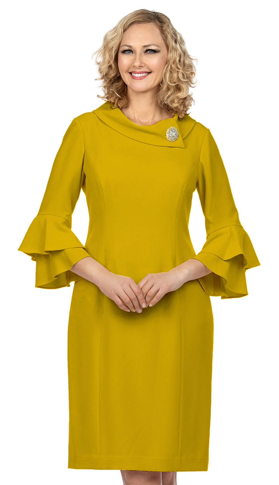 Giovanna D1518-MUST Church Dress