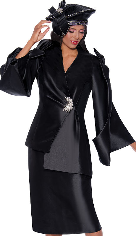 GMI 9992-BLK-IH Church Suit