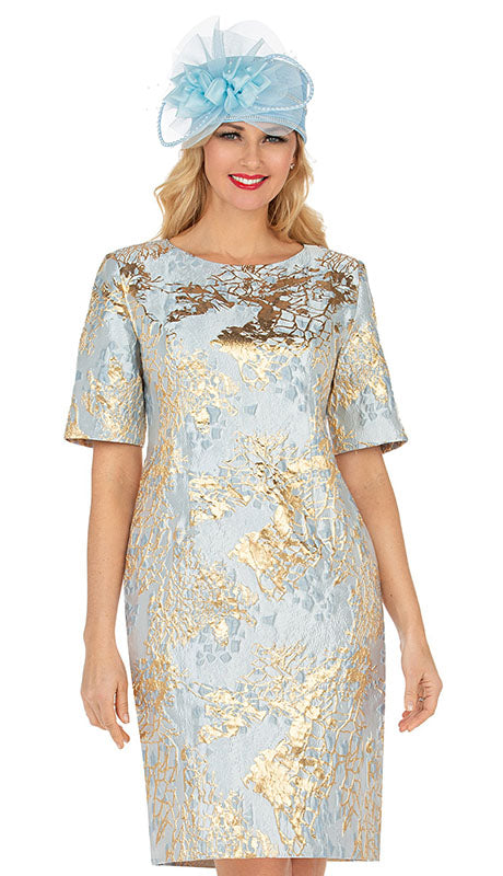 Giovanna D1571-SIL Church Dress